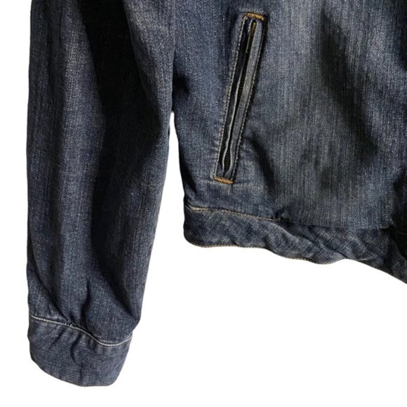 Jacob Annexe Women’s Medium Wash Full Zip Denim Jacket - Picture 4 of 9